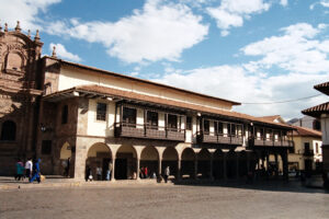 Arquitetura colonial espanhola, em Cusco, Peru