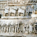 Detalhes, Jagdish temple em Udaipur, Índia