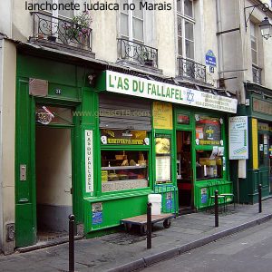 Fallafel, no Marais, Paris, um lanche barato e delicioso
