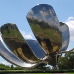 Floralis, em Palermo, Buenos Aires