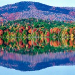 O outono, norte do Canadá