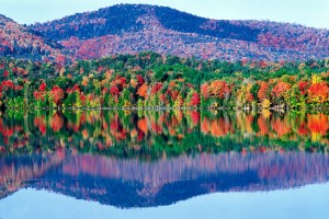 O outono, norte do Canadá