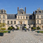 Fontainebleau, Cour du Cheval blanc - Foto Jean-Pierre Dalbéra CC BY