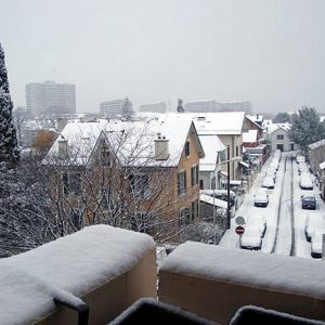 Inverno em Genebra, Suíça