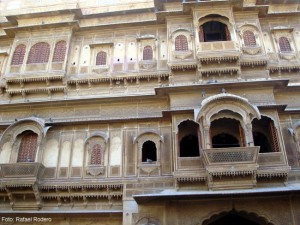 Haveli em Jaisalmer, Rajastão, Índia