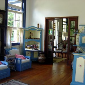 Interior de hotel fazenda em Bananal SP