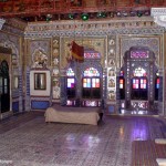 Interior do palácio de Jodhpur, Rajastão, Índia
