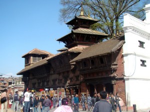 Katmandu, próximo a Durbar Square