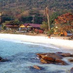 Praia em Koh Samed, Tailândia