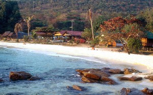 Praia em Koh Samed, Tailândia