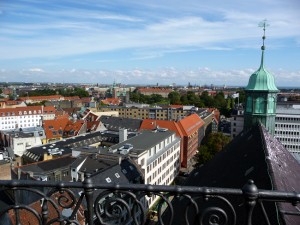 Kopenhagen, vista do alto