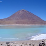 Laguna no salar de Uyuni, no Altiplano Boliviano