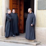 Monges no Mosteiro de São Bentro, São Paulo