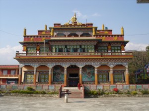 Mosteiro budista, Pokhara, Nepal