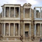 Mérida, teatro romano na Extremadura