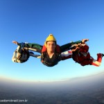 Paraquedismo em Boituva, planando