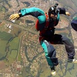 Salto de paraquedas em Boituva, SP