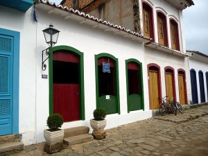 Paraty, casas