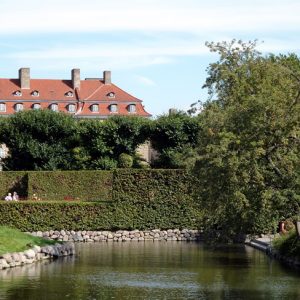 Parque em Copenhagen, Dinamarca