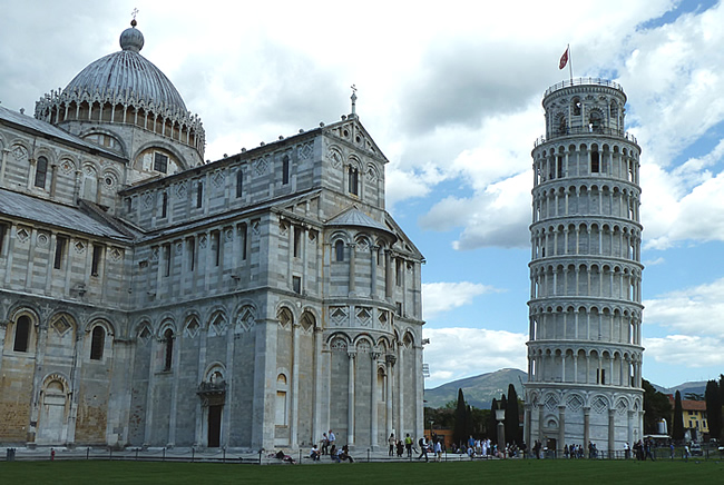 Catedral e a torre de Pisa, Toscana