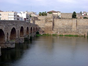 Ponte romana em Mérida, Espanha