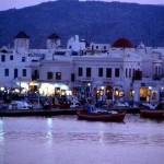Porto de Mikonos, Grécia