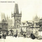 Praga, foto antiga da Cidade Nova