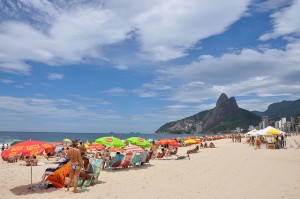 Praia de Ipanema, no Rio de Janeiro