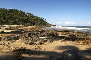 Praia em Itacaré, na Bahia