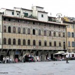 Praça em Florença, Itália