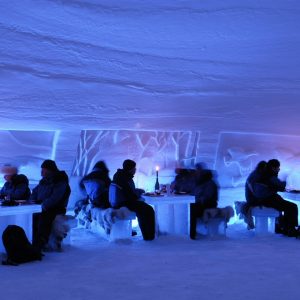 Restaurante de gelo, Finlândia