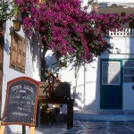 Restaurante em Mikonos, Grécia