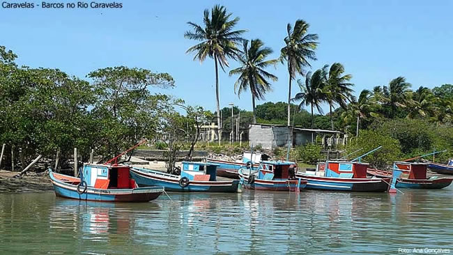 Rio Caravelas, na Bahia