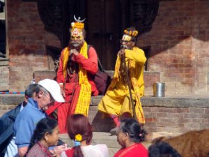Shadus em Katmandu, Nepal