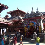 Templo de Kali em Katmandu
