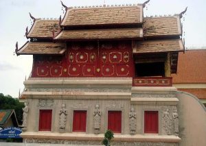 Templo em Chiang Mai, Tailândia