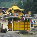 Templo tibetano, no Ladak, Índia