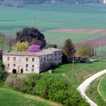 Percorrendo de carro a Toscana, na Itália