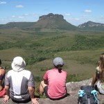 Trilha na Chapada Diamantina, momento de descanso
