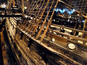 Vasa, que afundou no porto de Estocolmo, recuperado e transformado em museu