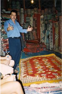 Vendedor de tapetes, foto de Melina Castro
