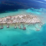 Vista aérea de Abrolhos