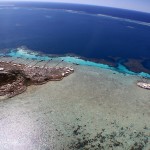 Vista aérea de Abrolhos