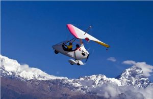 Powerparaglider, Nepal