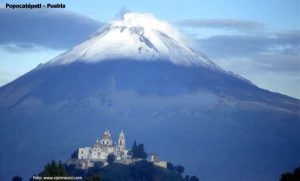 Vulcão Popocatépetl, Puebla
