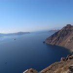 Grécia, as encostas de Santorini , Grécia, Foto Maggel Meng C BY