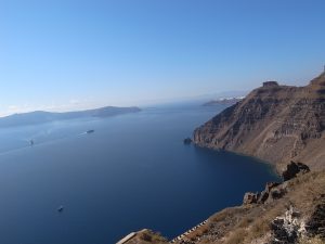 As encostas de San Torino, Grécia