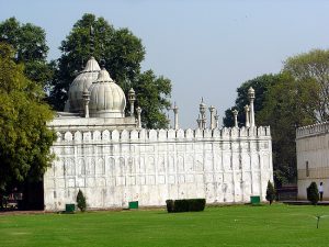 Construção em estilo mogol, Red Fort, Delhi