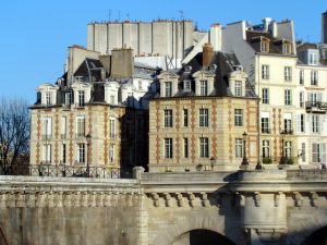 Île de la Cité em Paris, na França