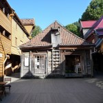 Bergen, bairro histórico, Noruega